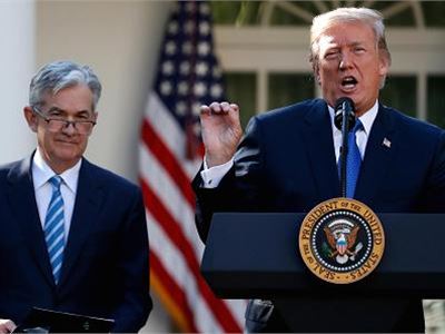 Breaking News: President Trump has selected Federal Reserve board member Jerome Powell as the next chairman of the nation's central bank.