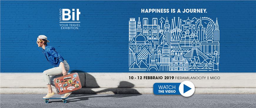 2019 BIT - International Travel Exhibition - returns to Milan.