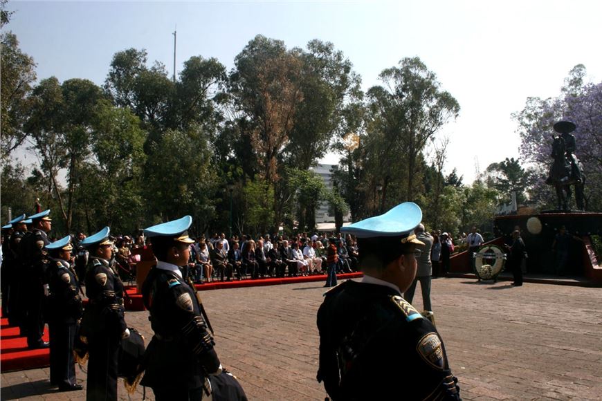 93 Aniversario luctuoso del General Emiliano Zapata en Ciudad de Mexico