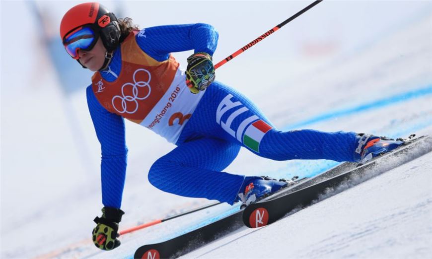 Alle Olimpiadi di Pyeongchang  2018 Federica Brignone è bronzo gigante.   