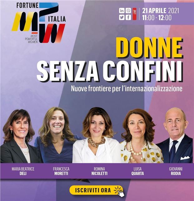 Alma Maria Grandin, Tg1 Rai modera il nuovo appuntamento MPW-Most Powerful Women - FORTUNE ITALIA