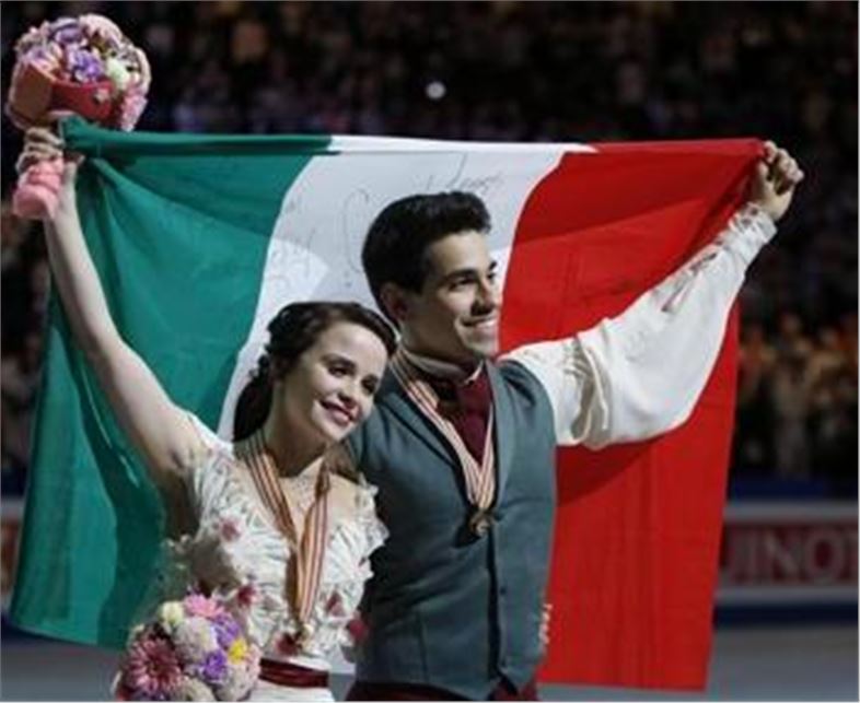 Anna Cappellini e Luca Lanotte oro  ai Mondiali del Giappone