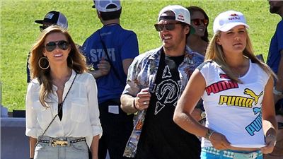 Audrina Patridge and Corey Bohan