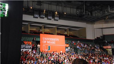 BankUnited Center - University of Miami - Coral Gables - Florida
