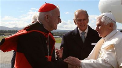 Britain's top Catholic Cardinal O'Brien admits his mistakes