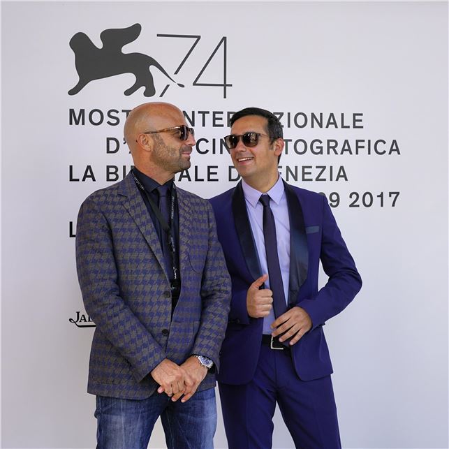 Carlo Fumo alla presentazione ITALIAN MOVIE AWARD 2017