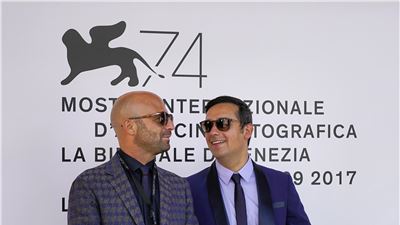 Carlo Fumo alla presentazione ITALIAN MOVIE AWARD 2017