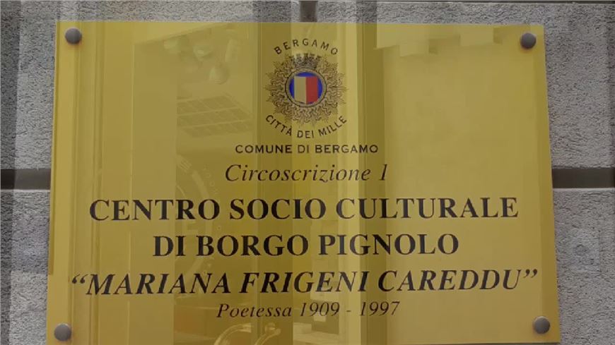 Coraggio Bergamo, la città geniale in sapienza e in prodezza in meditazione e in azione,solitaria e raccolta sul colle intorno alsuo vecchio Palagio.