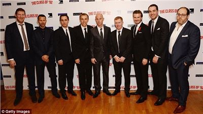 David Beckham  walked down the red carpet in London. 