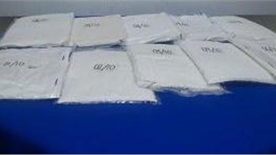 : DETIENE POLICÍA FEDERAL A UN CIUDADANO PERUANO QUE PORTABA AL PARECER COCAÍNA EN EL AICM