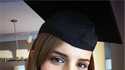 Emma Watson to graduate from America's Brown University (not Hogwarts) after earning degree in literature.
