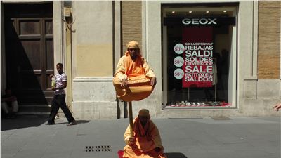 Foto curiosa con trucco