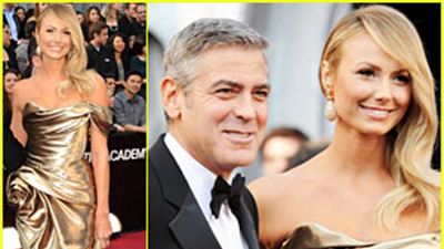 George Clooney and Stacy Keibler