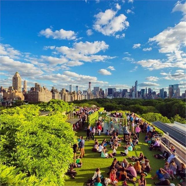 Glad to support the @MetMuseum's Roof Garden, brought to life by the talented artist Dan Graham - Cybereport