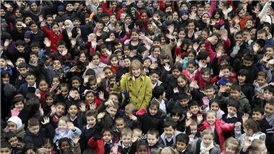 Gladstone Primary School in Peterborough, where children speak 20 languages