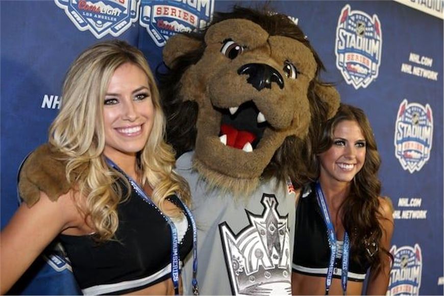 Happy 12TH birthay to LA Kings mascot Bailey... Definitely the Coolest & The Sassiest Mascot in the NHL!