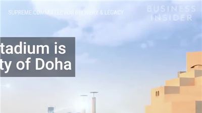 Here’s a first look at Qatar’s $ 200 billion World Cup stadium