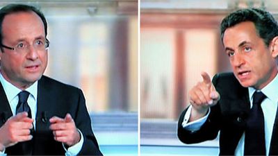 Hollande jugé plus convaincant, Sarkozy plus crédible