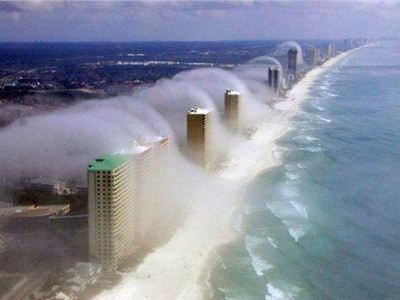 I grattacieli  forma nuvole in Florida