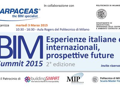 IL BUILDING INFORMATION MODELING PROTAGONISTA ANCHE A MADE EXPO GRAZIE ALL’EVENTO B[UILD]SMART! 