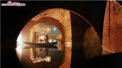 Il presepe galleggiante di Comacchio