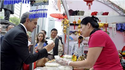 INAUGURA MANCERA FERIA DE LAS CULTURAS AMIGAS, "EL MUNDO EN TU CIUDAD"