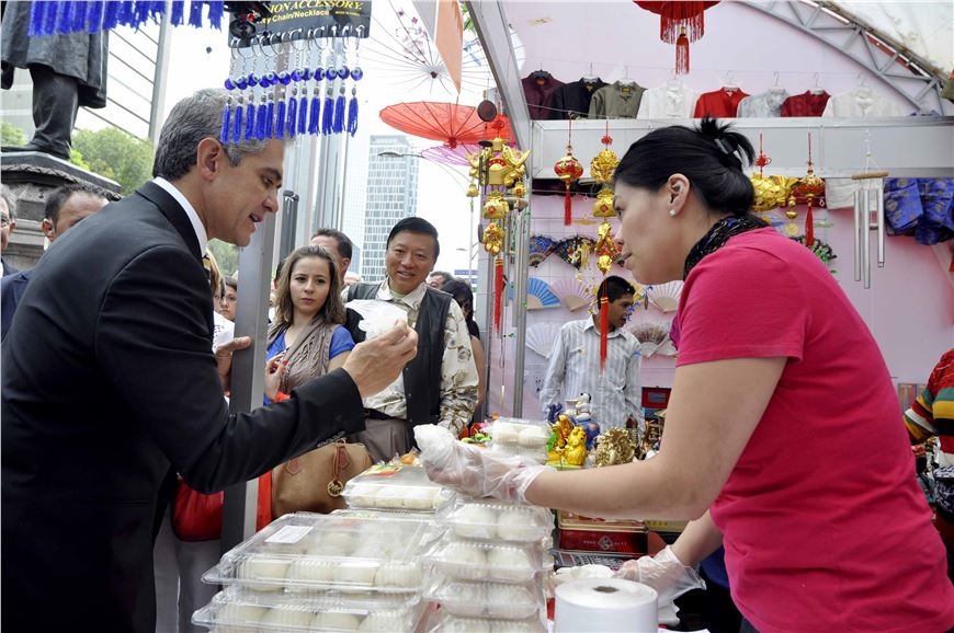 INAUGURA MANCERA FERIA DE LAS CULTURAS AMIGAS, "EL MUNDO EN TU CIUDAD"