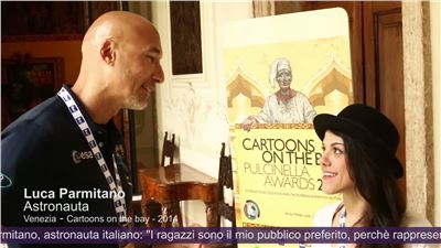 INTERVIEWS from Venice - Luca Parmitano ❀ CARTOONS ON THE BAY ❀ Oleander The Weird