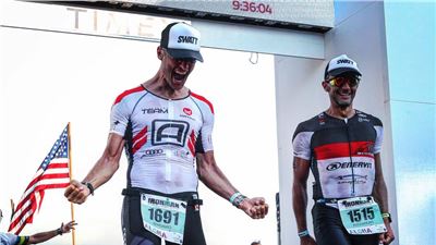 Ironman  Hawaii   Kona 2017:  Alessandro Tomaiuolo e Enzo Bergamo