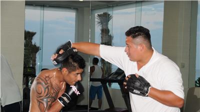  Juan Carlos Salgado promete pelea de Box espectacular en La Arena Oasis cancun.