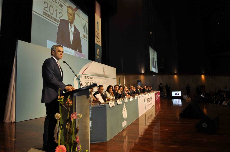 LA CIUDAD DE MÉXICO TIENE UN GOBIERNO MODERNO Y DE AVANZADA EN TRANSPARENCIA: MANCERA