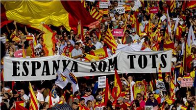 La marcha de Barcelona de 29 de Octubre.