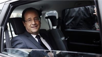 La première journée chargée du président Hollande