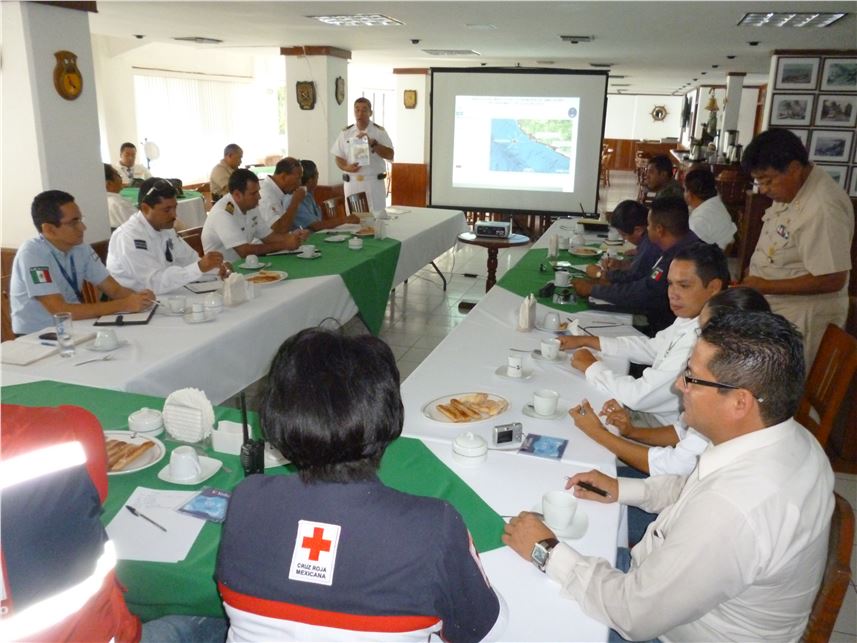 LA SECRETARÍA DE MARINA REALIZA SIMULACRO DE ALERTA DE TSUNAMI