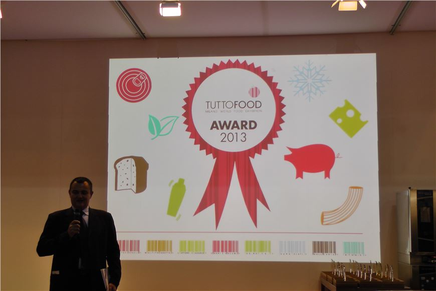Le eccellenze premiate a TUTTOFOOD 2013 - Decretati tra 300 prodotti concorrenti i vincitori dei  “TUTTOFOOD Awards”
