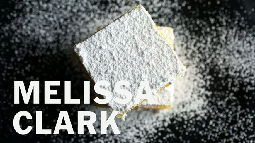Lemon Bars With Olive Oil and Sea Salt | Melissa Clark Recipes | The New York Times 