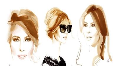 "Melania Trump: A Distant Icon Shining at Milano Moda Design"