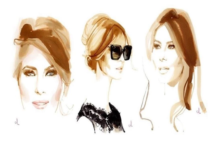 "Melania Trump: Un'Icona che Brilla a Distanza al Milano Moda Design"