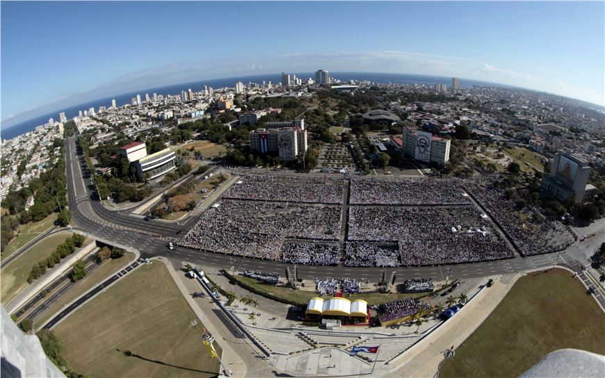 Misa Oficiada por Benedicto XVI en Plaza de la Revolucion de La Habana, Cuba
