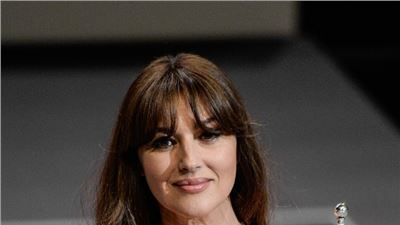 Monica Bellucci ha recibido un  premio en  el Festival de Cine de San Sebastián