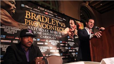OFICIALIZAN BRADLEY-PROVODNIKOV EL 16 DE MARZO EN LOS ANGELES, CALIFORNIA