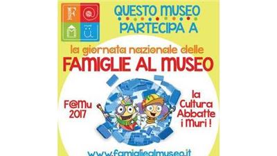 Oggi 8 ottobre e’   “F@mu”  la giornata nazionale delle Famiglie al Museo