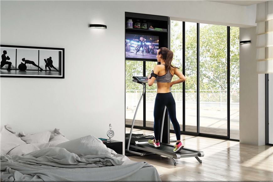 PROTEK PRESENTS THE NEW MODULES OF BIGFOOT® THE INNOVATIVE SLIDING FURNITURE SYSTEM  AND THE NEW SMART-WORKING MODULE