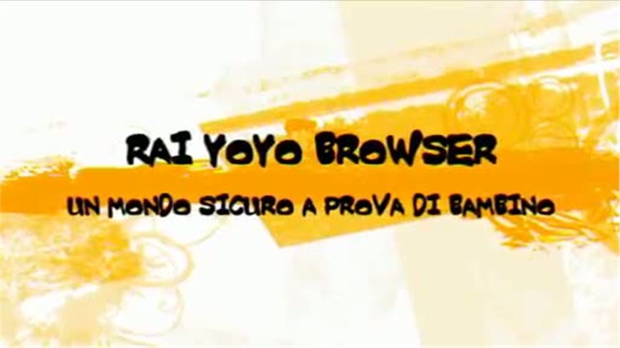 Rai YoYo browser powered by MimiHua per la navigazione sicura dei bambini.