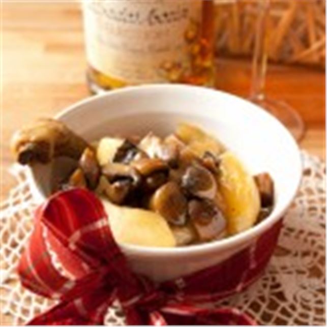 Ricetta della settimana: Pollo al sidro con mele caramellate