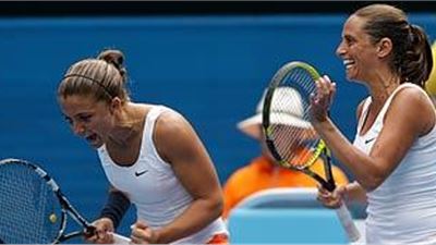 Sara Errani e Roberta Vinci ancora una volta coppia d'ORO!