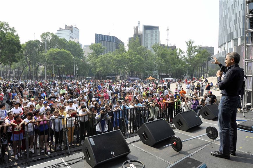 SE AMPLIARÁ PASEO DOMINICAL 2.5 km; CUMPLE  MUÉVETE EN BICI SEIS AÑOS: MANCERA