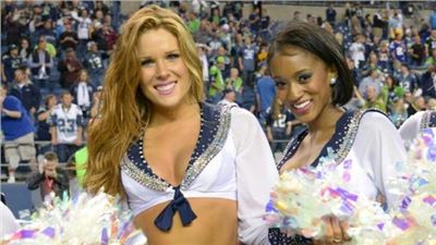 Sep 24 2012 – Seattle, WA, USA – The cheerleaders back in action