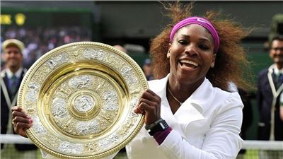 Serena Williams has won Wimbledon for the fifth time: