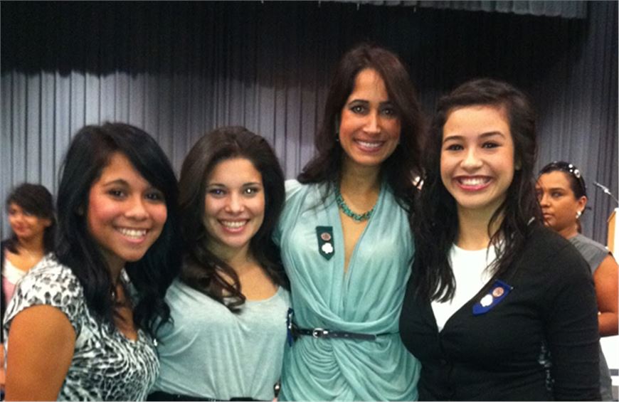 Special Guest at the Girl Scouts of Southwest Texas Investiture Ceremony